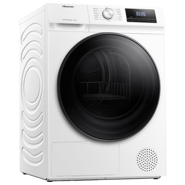  Hisense DHQA902 - 9Kg - Front Loading Dryer - White 