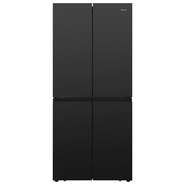  ثلاجة هايسنس ذات الابواب المزدوجة - 27 قدم - RQ7G560NABA - اسود 