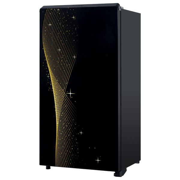  Haier HR-185-MSG - 5ft - 1-Door Refrigerator - Black 