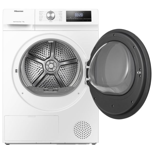  Hisense DHQA902 - 9Kg - Front Loading Dryer - White 