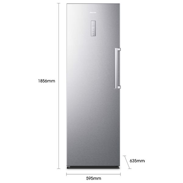  Hisense FV356N4ASU - 13ft Upright Freezer - Silver 