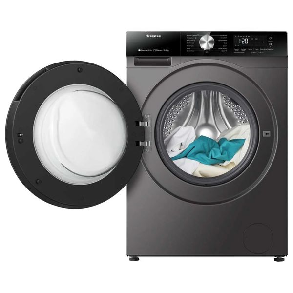  Hisense WF3S1243BT - 10.5Kg - 1400RPM - Front Loading Washing Machine - Gray 