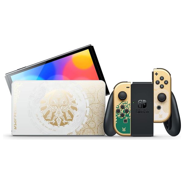  جهاز تحكم نينتندو OLED Zelda Edition 64 كيكابايت - اسود 