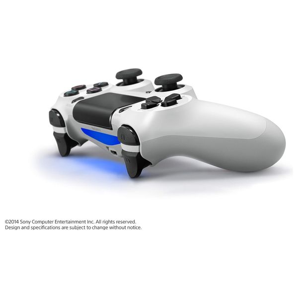 وحدة تحكم بلايستيشن 4 سوني - DUALSHOCK 4 - ابيض