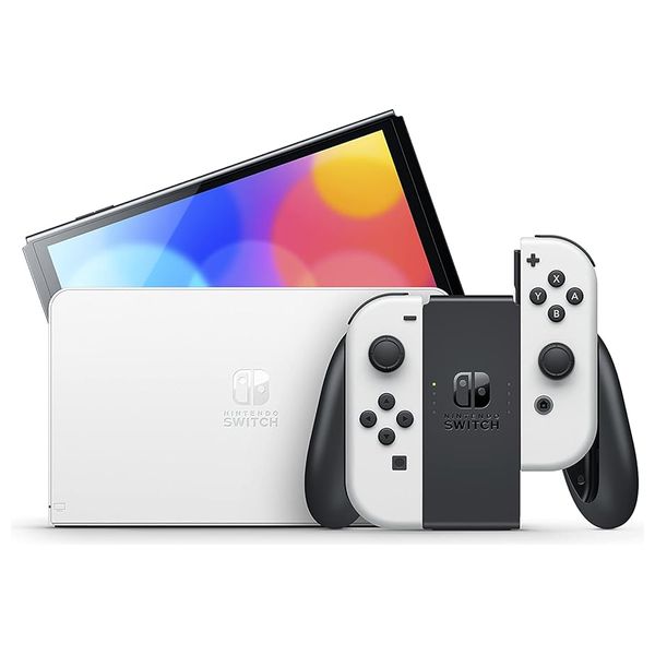  Nintendo - 64GB - Nintendo Switch OLED - White 