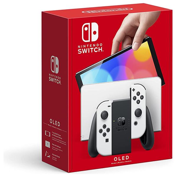  Nintendo - 64GB - Nintendo Switch OLED - White 
