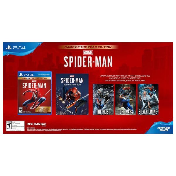  PS4 - Spiderman GOTY 