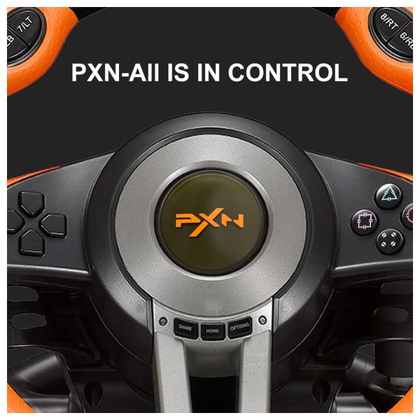 PXN V3 PRO - Racing Wheel with Pedals - Black