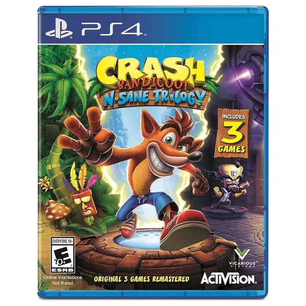  PS4 - Crash Bandicoot 3 Games 