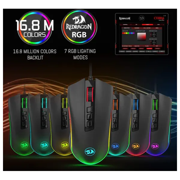 Redragon M711C - Gaming Mouse 