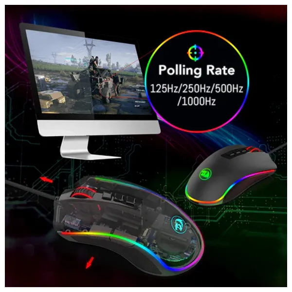 Redragon M711C - Gaming Mouse 