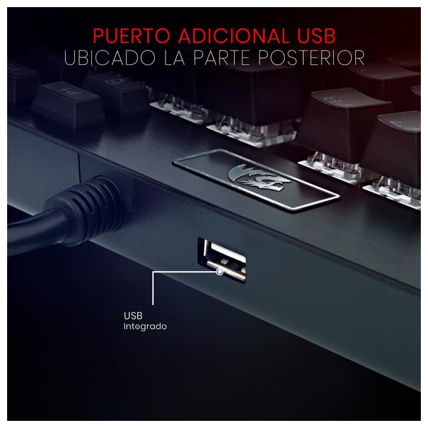 Redragon K550 - Gaming Wired Keyboard 