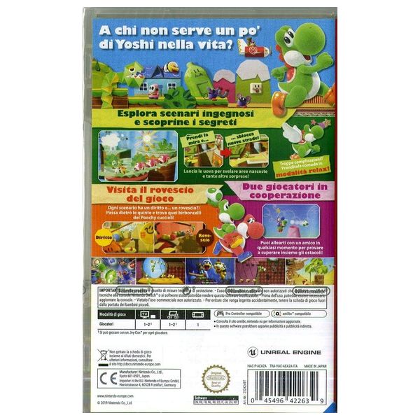  Nintendo Games - Yoshi's Crafted World 