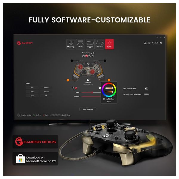 GameSir Kaleid Flux - Xbox Joystick - Black 