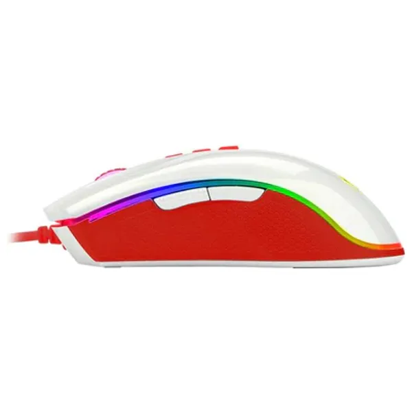  Redragon M711C - Wired Mouse - White Red 