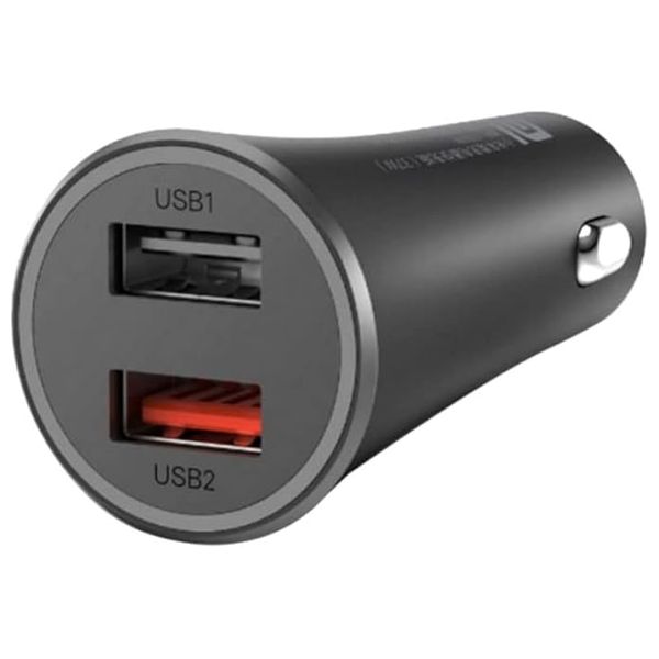  شاحن سيارة شاومي - Mi 37W Dual-Port Car Charger - اسود 