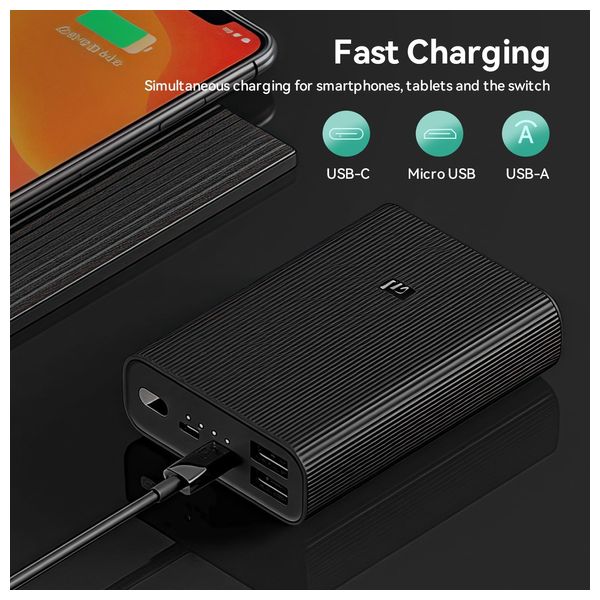  شاحن محمول شاومي - 3 Ultra - 10000mAh  اسود 