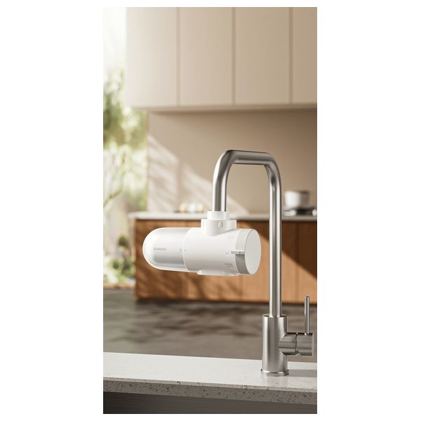 جهاز تنقية مياه الصنبور شاومي - متعدد المراحل - سيراميك قابل للغسل - أبيض