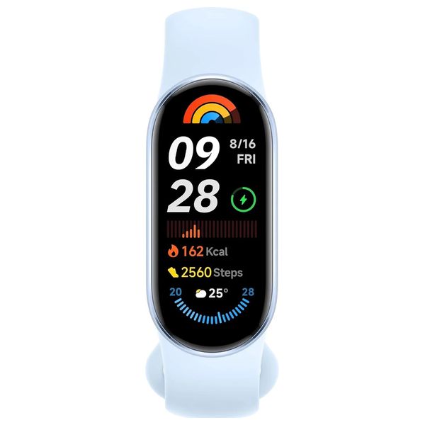 ساعة شاومي - Smart Band 9 Active - ازرق 