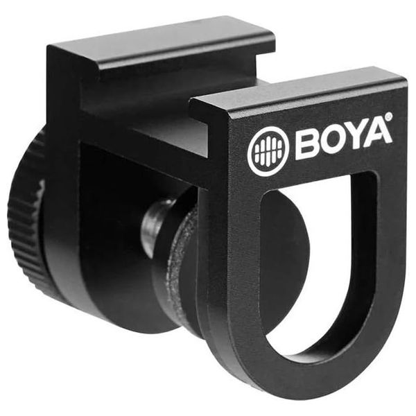  حامل ميكروفون بويا - BY-C12 - اسود 