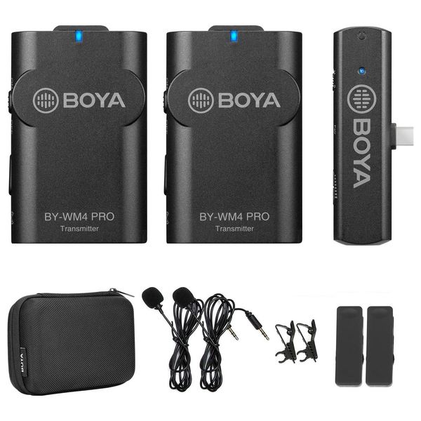  BOYA BY WM4 PRO K6 - Wireless Microphone System 