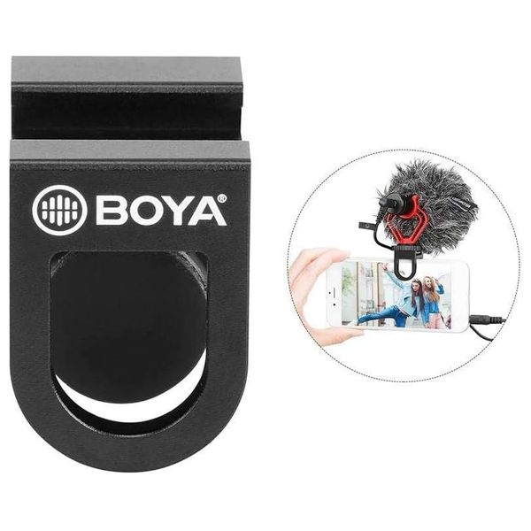  حامل ميكروفون بويا - BY-C12 - اسود 