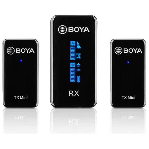  BOYA BY-XM6-S2-Mini - Dual-Channel Wireless Microphone System Mini 