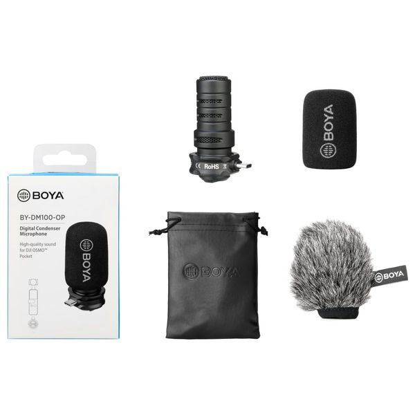  BOYA BY-DM100OP - Condenser Microphone USB-C 