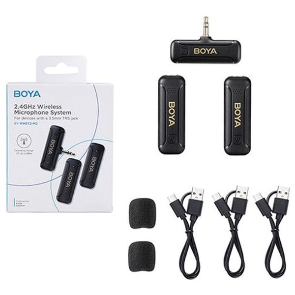  BOYA BY-WM3T2-M2 - Lavalier Microphone 