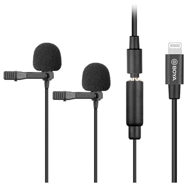  BOYA BY-M2D - Lavalier Microphone 