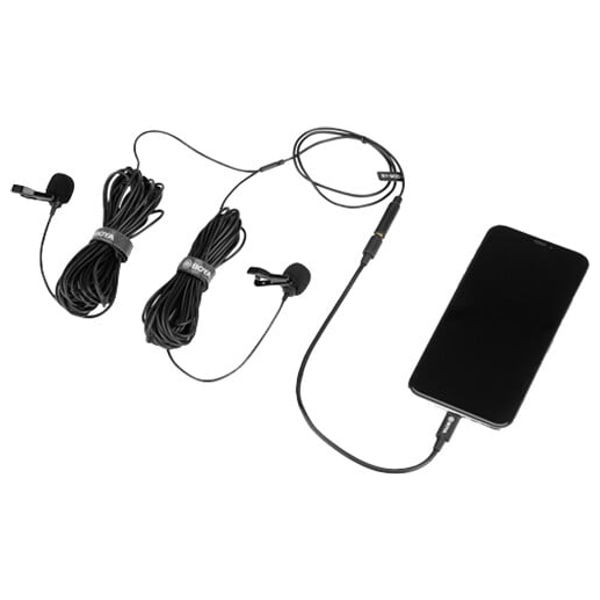  BOYA BY-M2D - Lavalier Microphone 