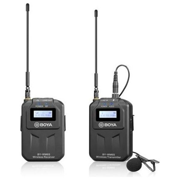  BOYA BY WM6S - Wireless Microphone System 