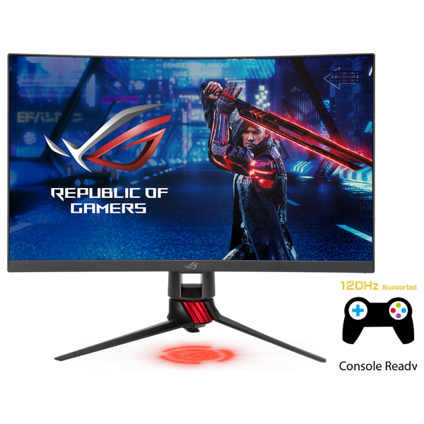 Asus 27-Inch ROG Strix XG27WQ HDR Series - Curved Monitor - 165Hz - 1ms Response Time - WQHD