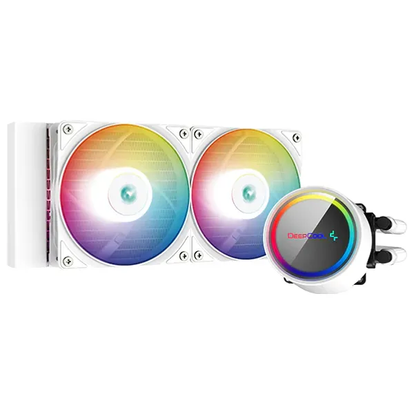 ديب كول GAMMAXX L240 A-RGB WH – مبرد CPU بالسائل – تقنية مضاد التسريب – أبيض