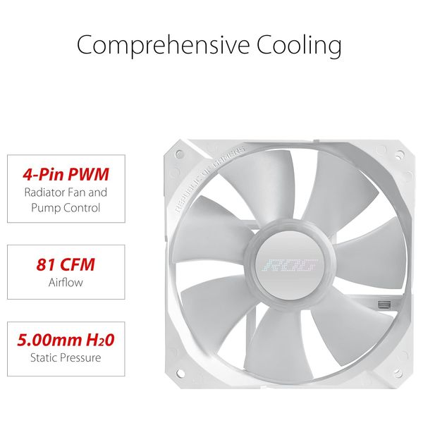  مبرد CPU سائل اسوس روج - ROG STRIX LC II 240 ARGB 