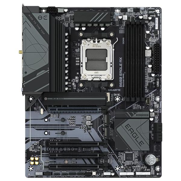  Gigabyte B650EAGLEax - Mother Board - Black 
