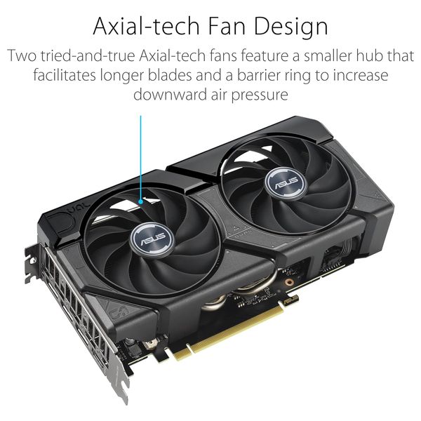 Asus GeForce RTX 4060 DUAL EVO 8G OC Gaming Graphics Card - Black
