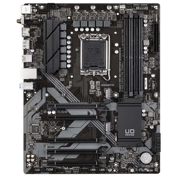 Gigabyte B760 DS3H AC DDR5 - Motherboard - Intel B760 Express - Black