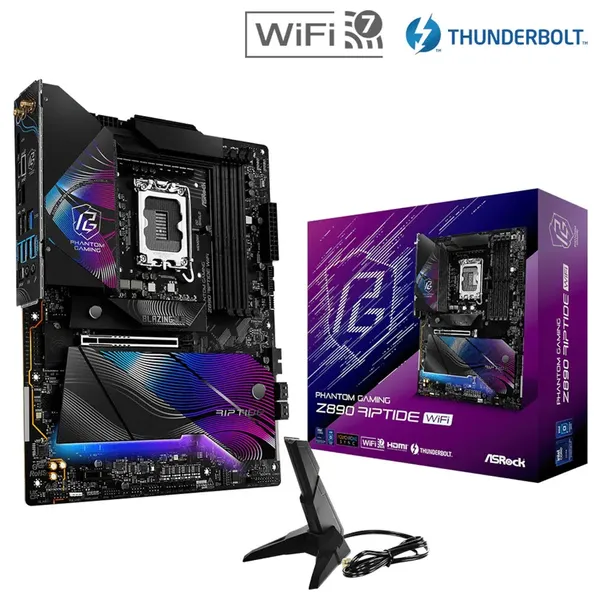  ASRock Z890 Lightning WiFi - Motherboard - LGA1851 - Black 