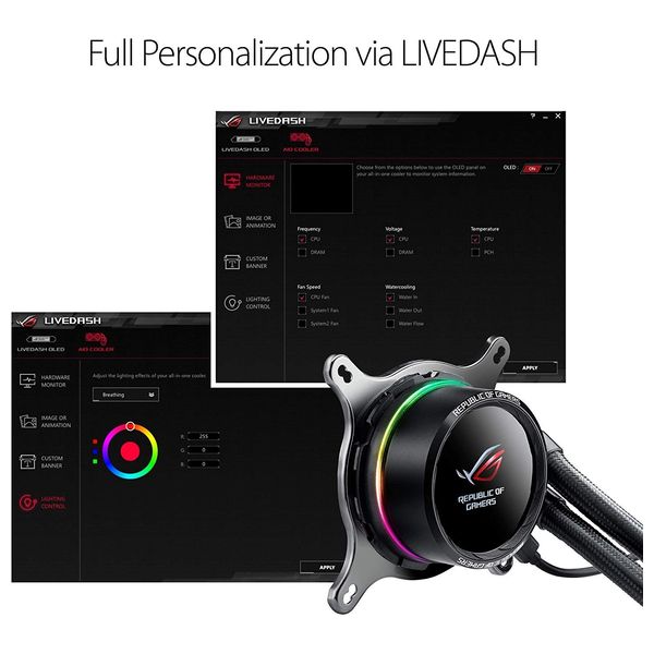  Asus ROG RYUJIN 240 - Liquid CPU Cooler 