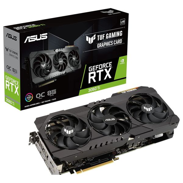  بطاقة رسومات اسوس - TUF GeForce RTX 3060 Ti OC Edition 