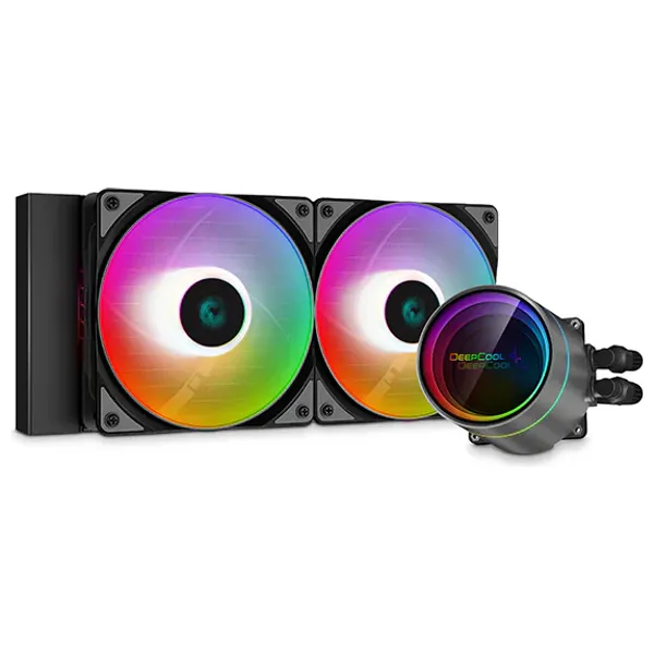 ديب كول CASTLE 240EX A-RGB – مبرد CPU بسائل متكامل – أسود