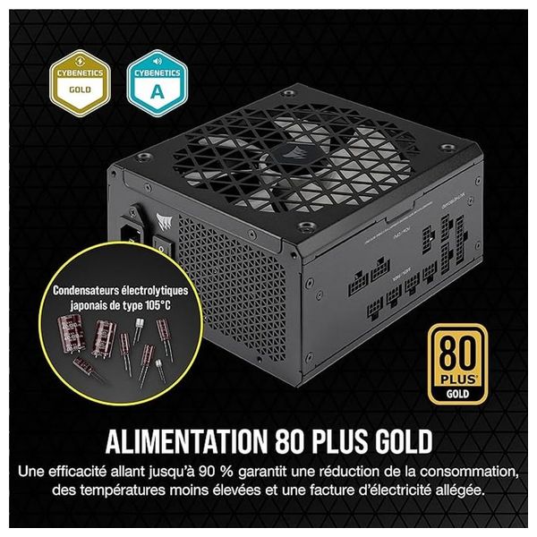 CORSAIR POWER Corsair RM750x - 750 Watt 80 PLUS Gold Fully modular with side-access cables