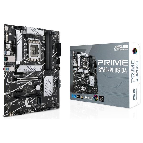  لوحة ام اسوس - B760-PLUSD4 - اسود 
