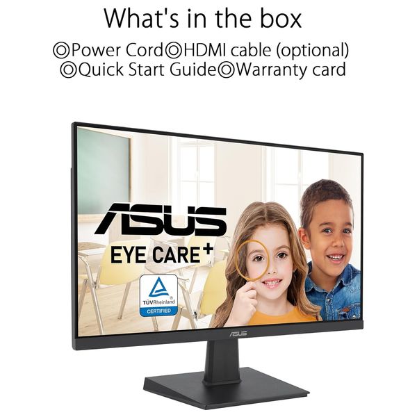  Asus 27-Inch VA27E - Gaming Monitor - 100Hz - 1ms Response Time - FHD 