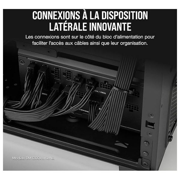 CORSAIR POWER Corsair RM750x - 750 Watt 80 PLUS Gold Fully modular with side-access cables