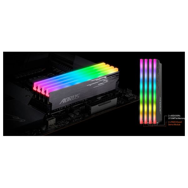  Gigabyte 16GB (2 x 8GB) Memory Kit - Black 
