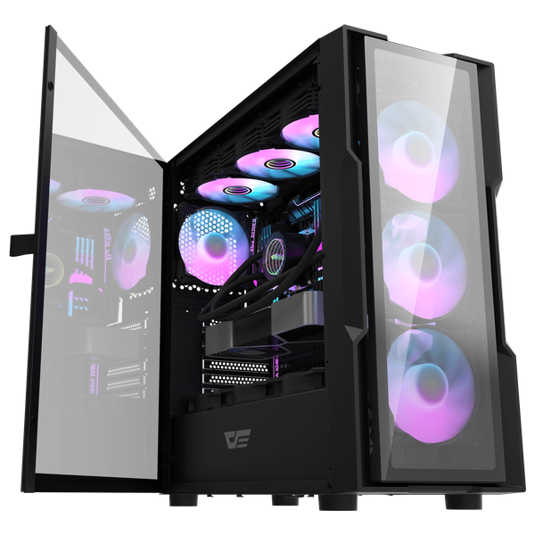  Dark Flash DK431 - Computer Case Tempered 