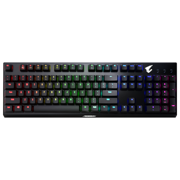 لوحة مفاتيح سلكي كيكابايت - AORUS K9 Optical - اسود
