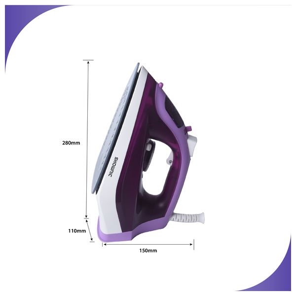  Shownic NI-A2180CP - Steam Iron - Purple 